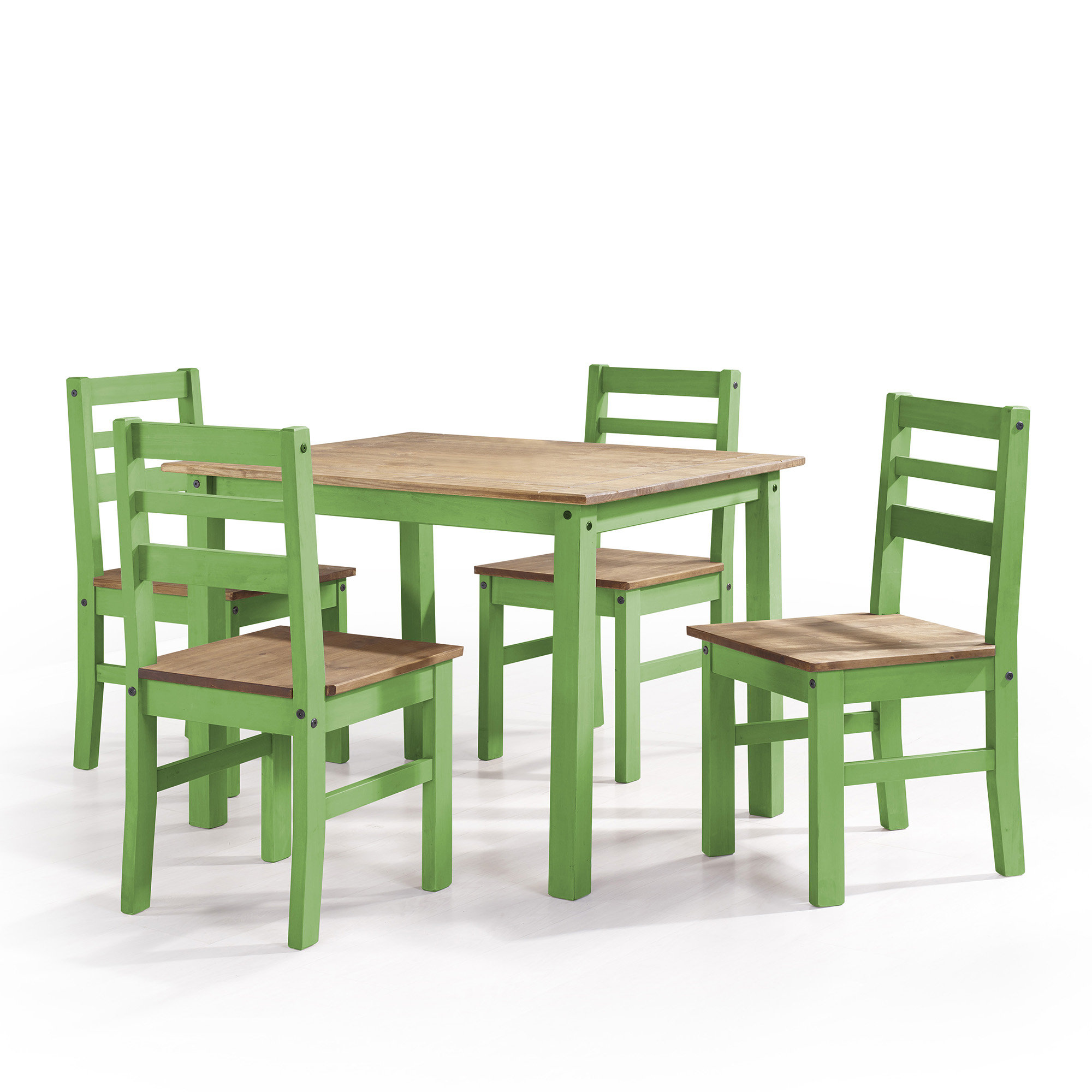 Gracie Oaks Robin Solid Wood 5 Piece Dining Set Reviews Wayfair