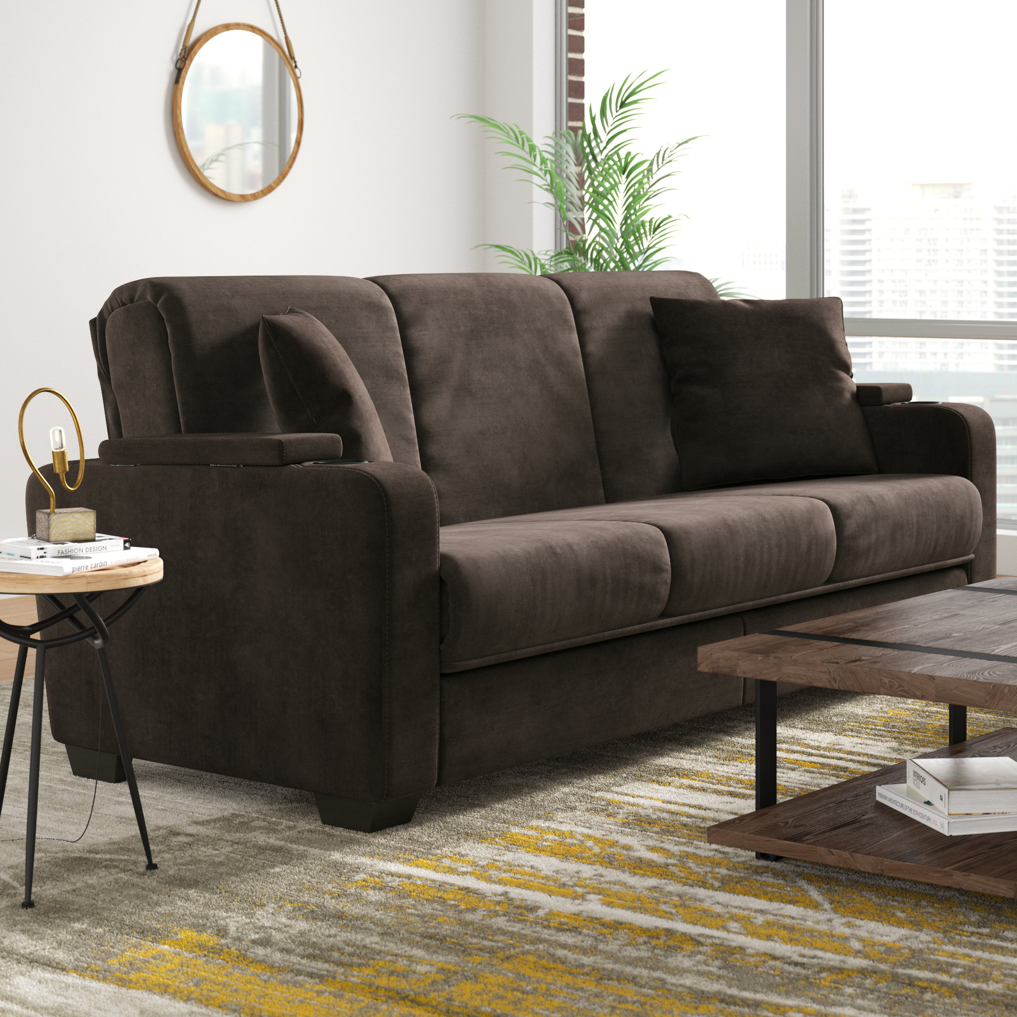 T Austin Design Ciera Convertible Sleeper Sofa Reviews Wayfair Ciera Convertible Sleeper Sofa