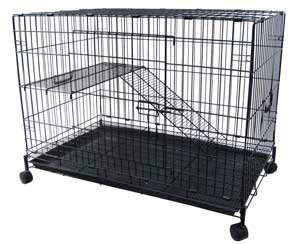 2-Level Small Animal Cage