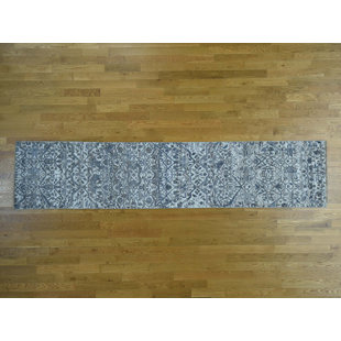 14 X 16 Rug Wayfair One Of A Kind Bearer Undyed Hand Knotted Runner 2 7 X 14 1 Wool Blue Beige Area Rug