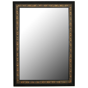 Mumbai Vintage Copper Black Surround Wall Mirror
