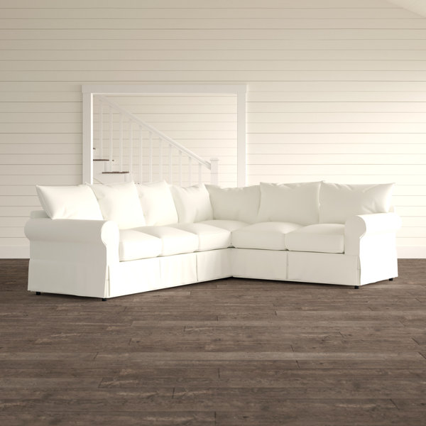 Modern Style Jameson Upholstered L-Shaped Sectional Can't Miss Bargains on