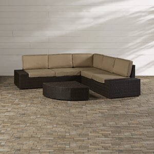 Damiano 6 Piece Sectional Set with Cushions