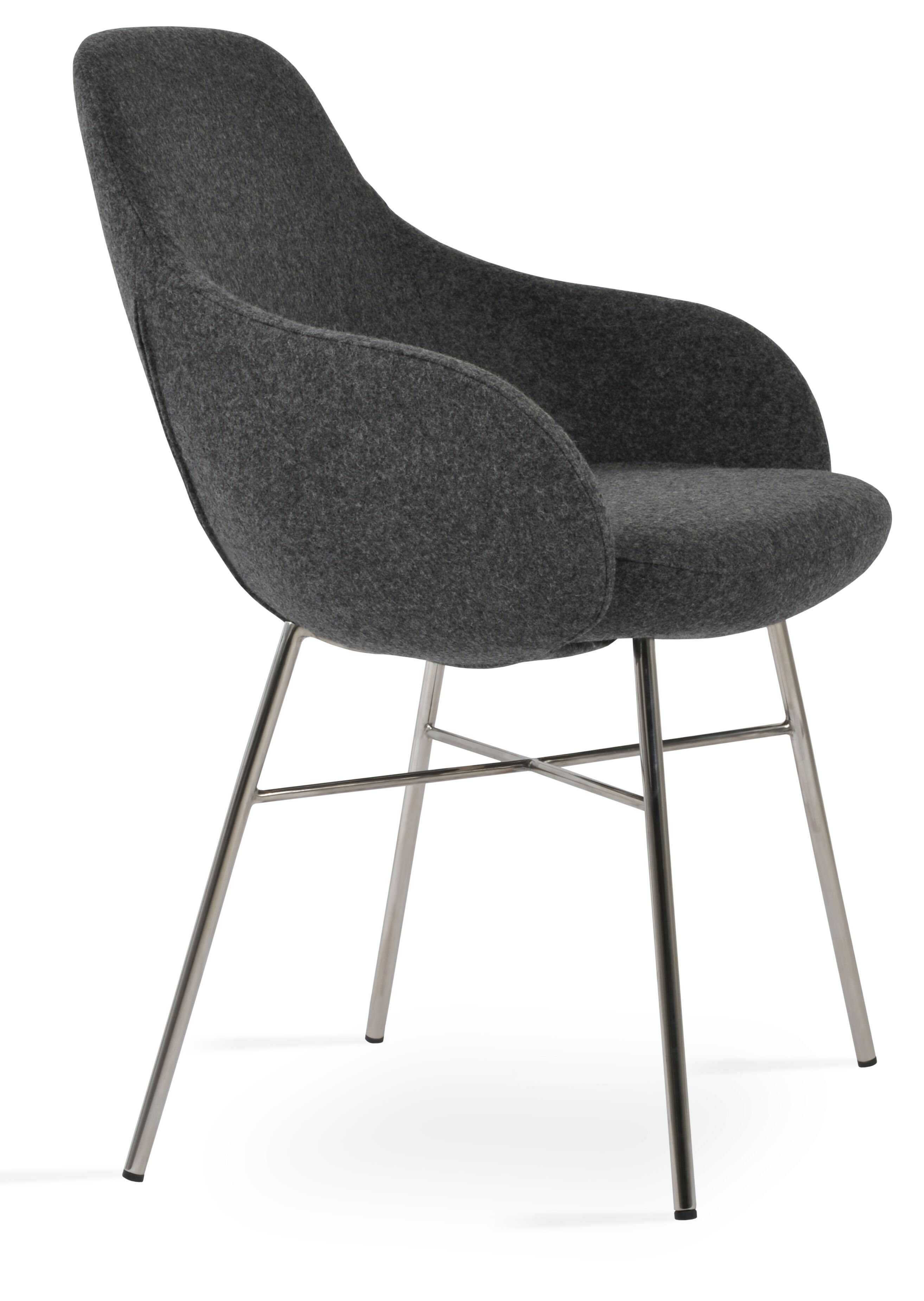 Sohoconcept Gazel Arm Cross Dining Chair Wayfair