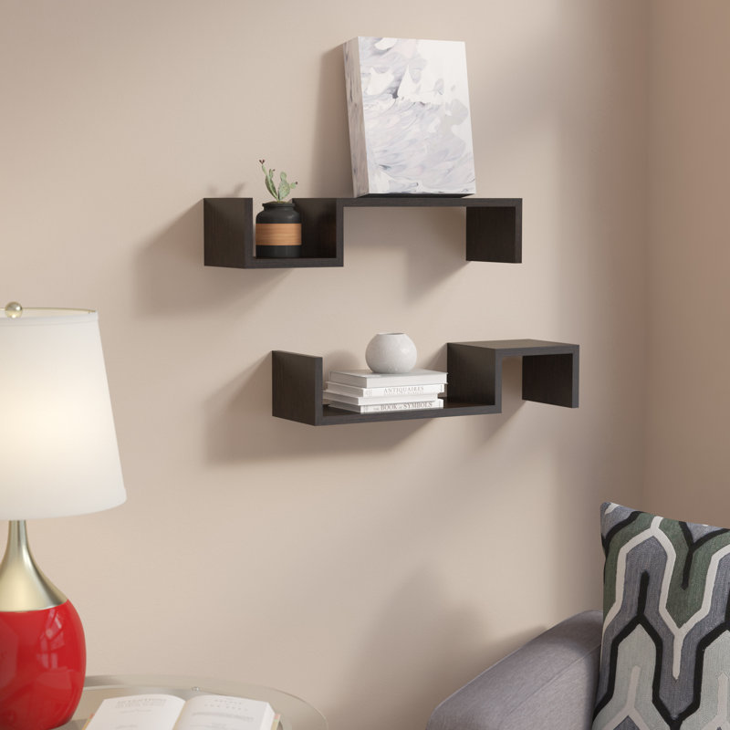 Brayden Studio Decorative "S" Shaped Wall Accent Shelf & Reviews Wayfair