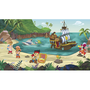 Walt Disney Kids II Jake Never Land Pirates Xl 10.5' x 72