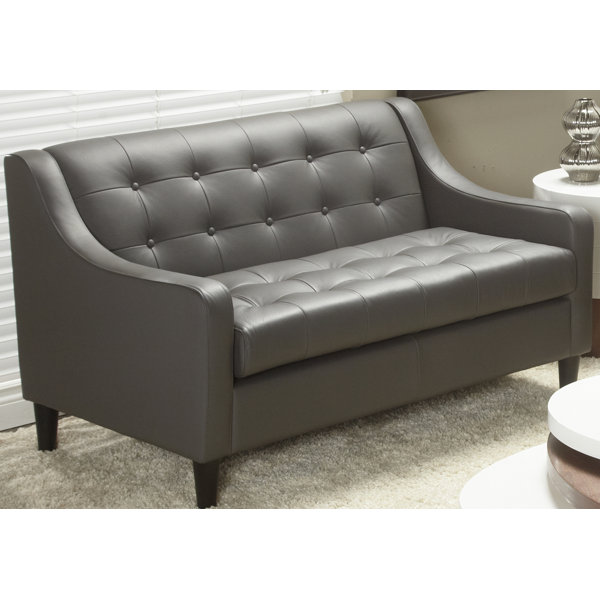 Best Recommend Cameo Top Grain Leather Love Seat Surprise! 55% Off