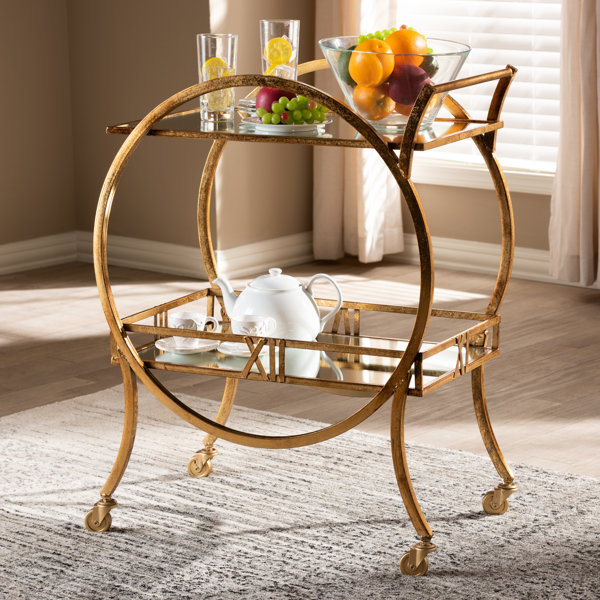 Buchan 2-Tier Mobile Bar Cart By House Of Hampton Looking for