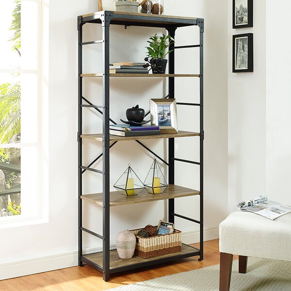 Cecelia Iron Standard Bookcase by Trent Austin Design