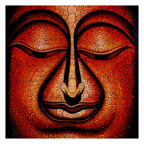 Buddha in Tibet 2.88m x 2.88m Textured Matt Peel & Stick Wall Mural East Urban Home