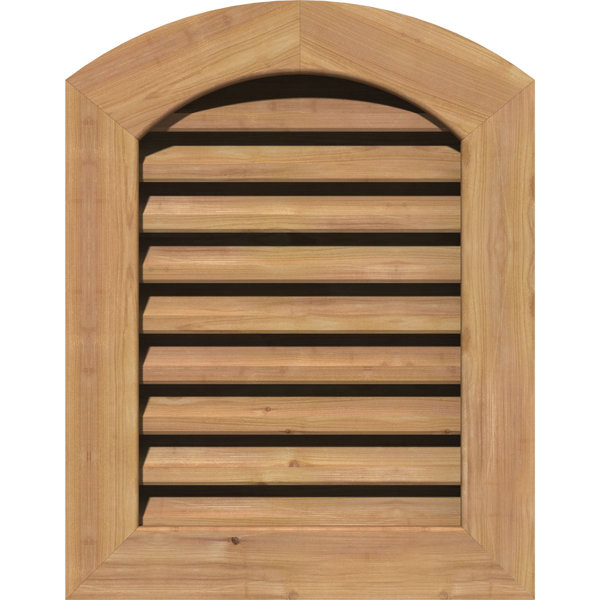 Cedar Vertical Gable Vent Louver by Ekena Millwork