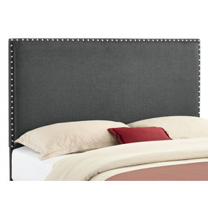 Norden Upholstered Panel Headboard by Alcott Hill