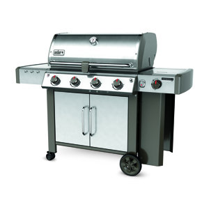 Genesis II LX S-440 4-Burner Propane Gas Grill with Cabinet