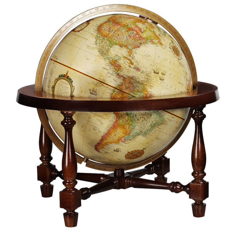 World Menagerie Library Globe | Wayfair