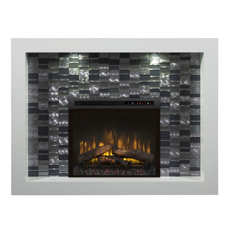 Dimplex Crystal Recessed Electric Fireplace Wayfair