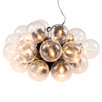 New Year's clear fairy light