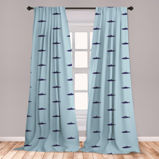 Shark Curtains Wayfair