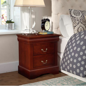 Homestead 2 Drawer Nightstand by Three Posts