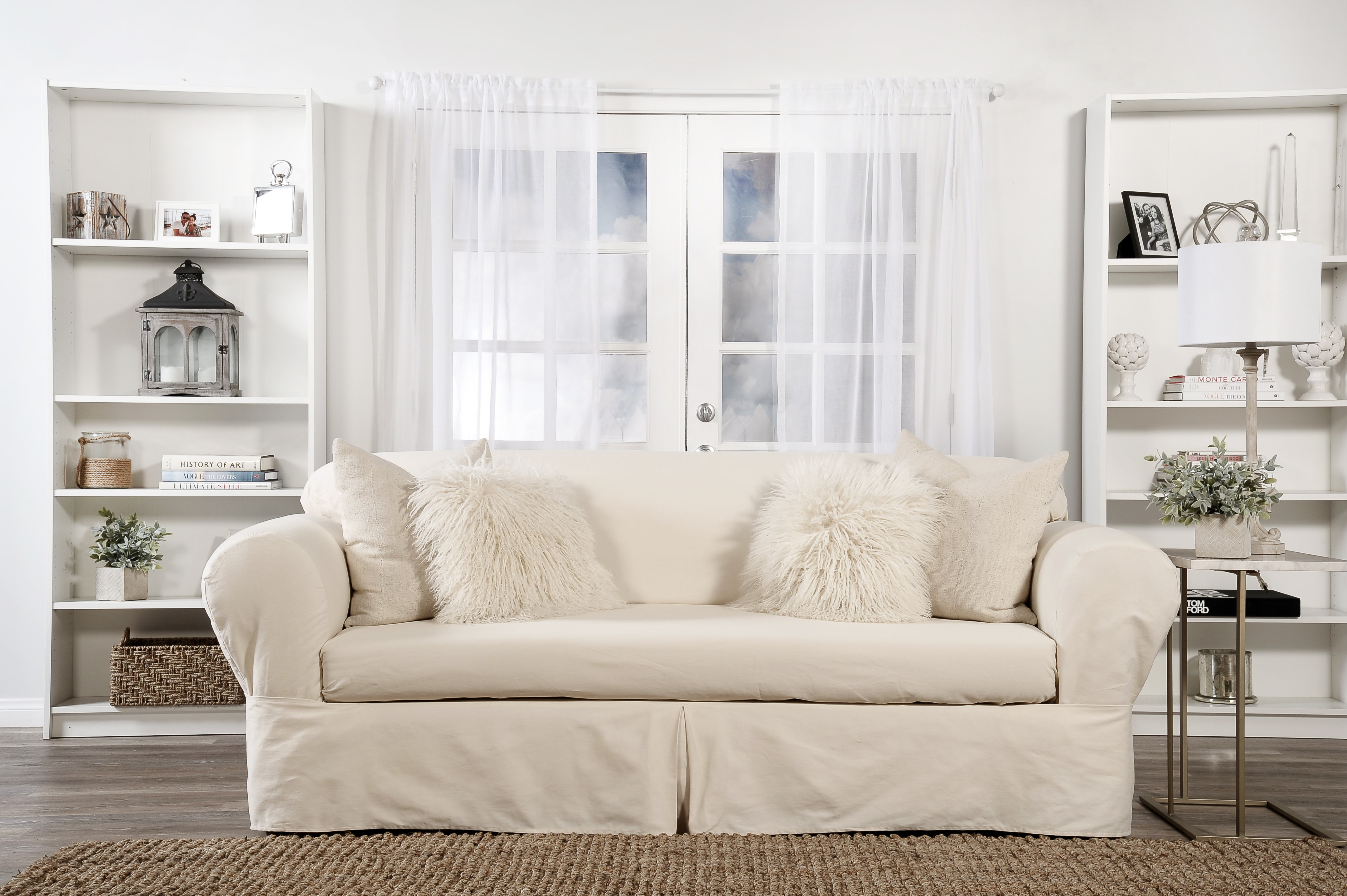 Box Cushion Loveseat Slipcover Box Cushion Loveseat Slipcover