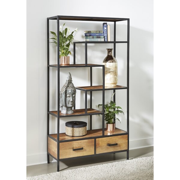 Kellyville Geometric Bookcase By Foundry Select