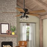 Wicker Ceiling Fan With Light Wayfair