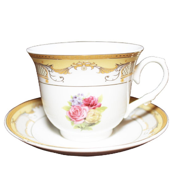 Tea Cups And Saucers Set Of 6 Wayfair