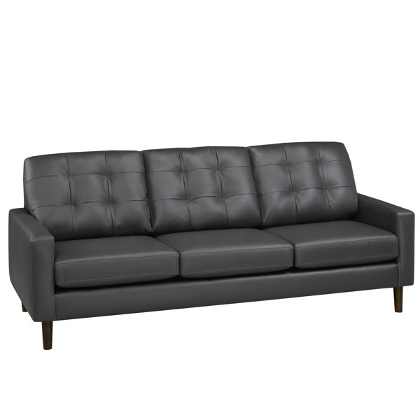 2 Laskie Genuine Leather Sofa By Brayden Studio Herry Up On