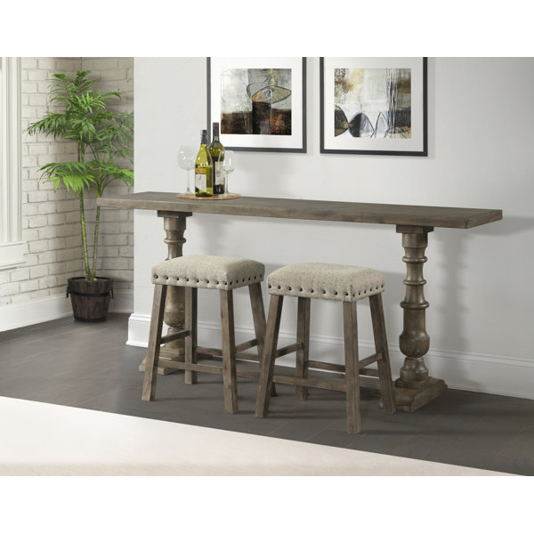 Schweitzer Sofa Pub Table By Gracie Oaks Fresh