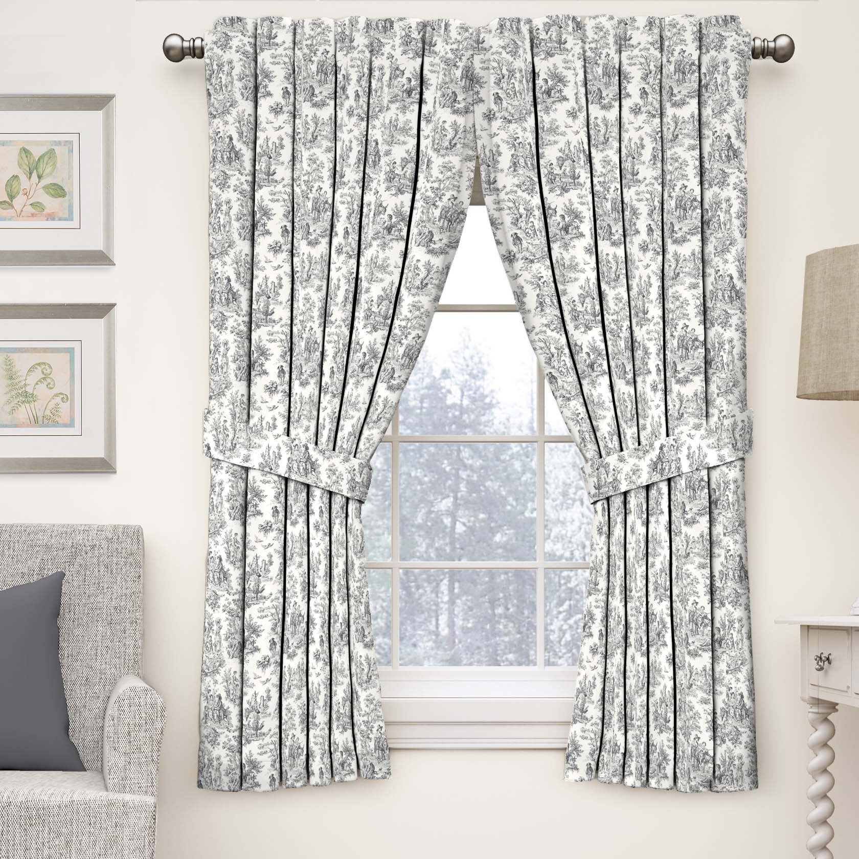 Waverly Charmed Life Toile Light Filtering Rod Pocket Single