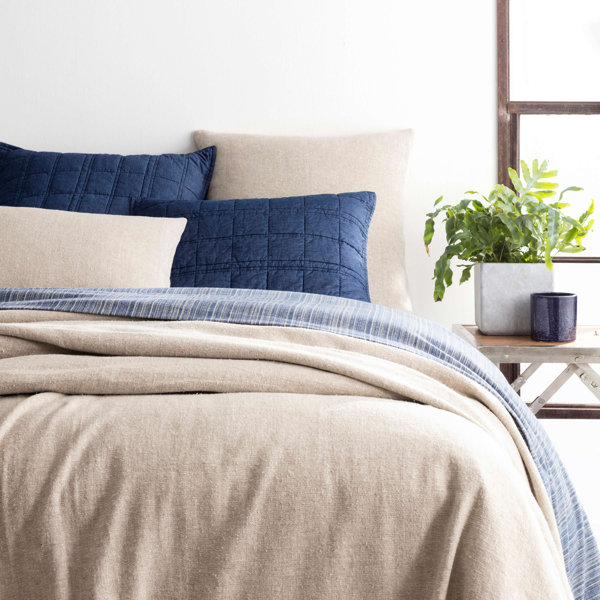 Noah Linen Bedspread Single Coverlet