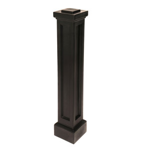 Bradford 3.5 Ft. H In-Ground Decorative Mail Post