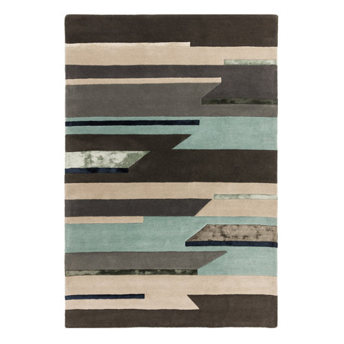Louise Tufted Blue Rug Ebern Designs Rug Size: Rectangle 160 x 230cm