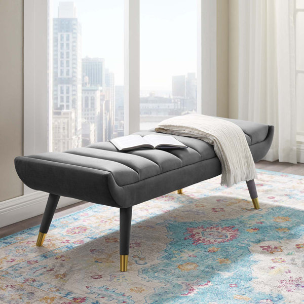 Mackay Upholstered Bench By Mercer41 2019 Coupon
