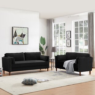 Lundquist 2 Piece Velvet Living Room Set by Corrigan Studio®