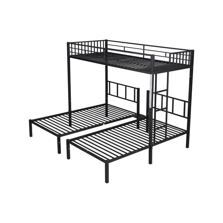 wayfair 3 bunk bed
