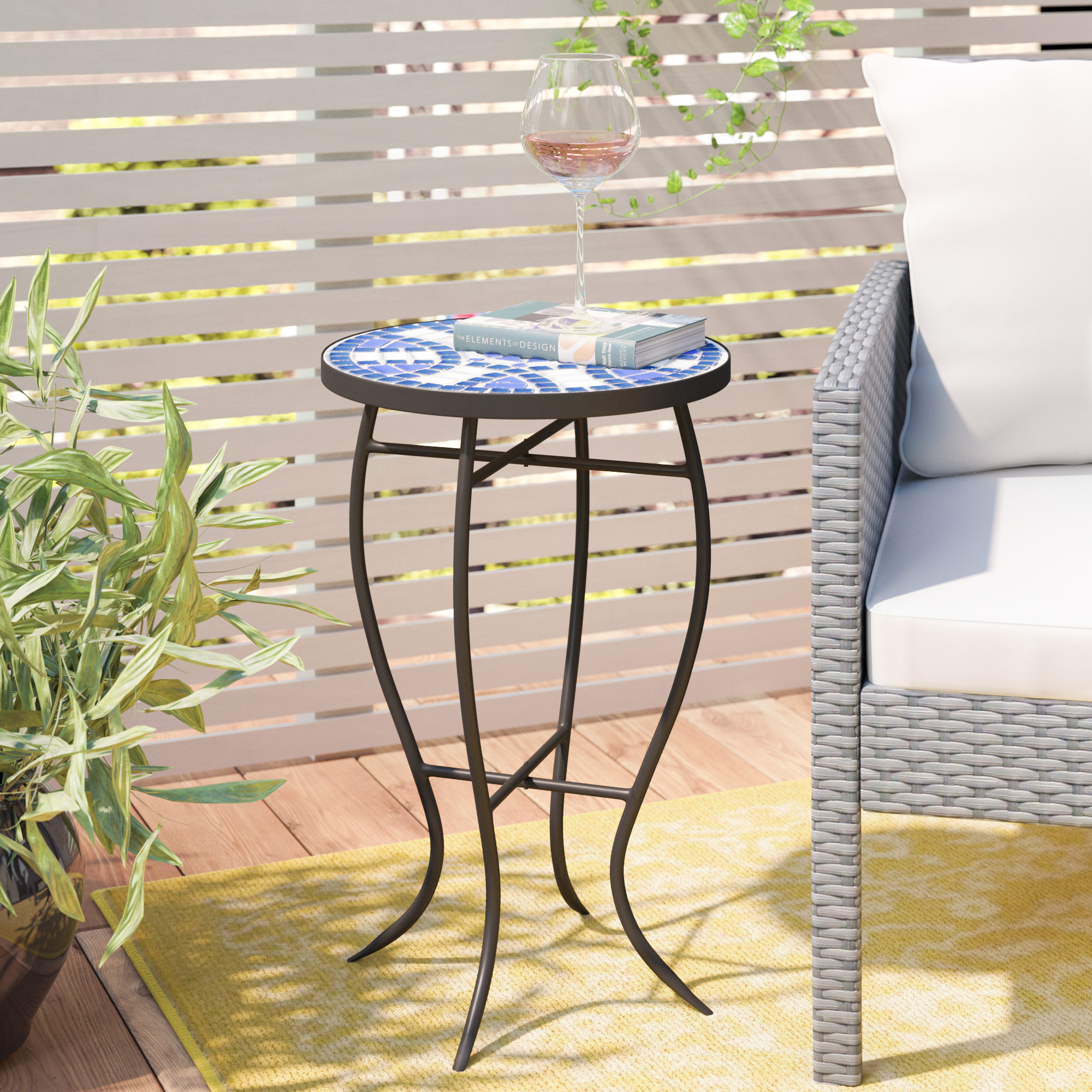 Charlton Home Leeds Side Table Reviews Wayfair Charlton Home Leeds Side Table