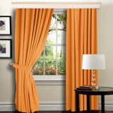 Burnt Orange Curtains Wayfair Co Uk
