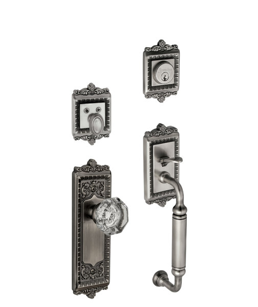Windsor Keyed Door Knob by Grandeur