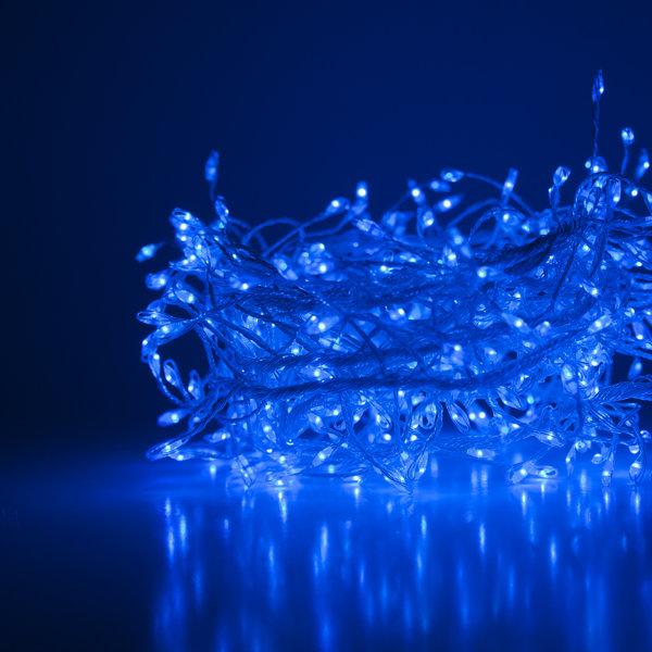Clustered Fairy 400 Light String Lighting by The Holiday Aisle