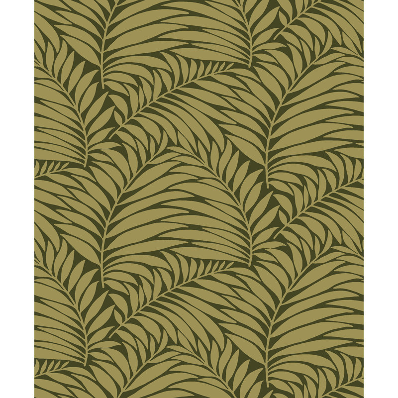 Bay Isle Home Sutherland Leaf 33 L X 21 W Wallpaper Roll Wayfair