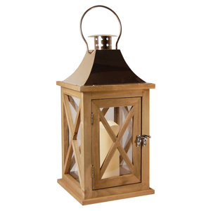 Wooden and Metal Lantern