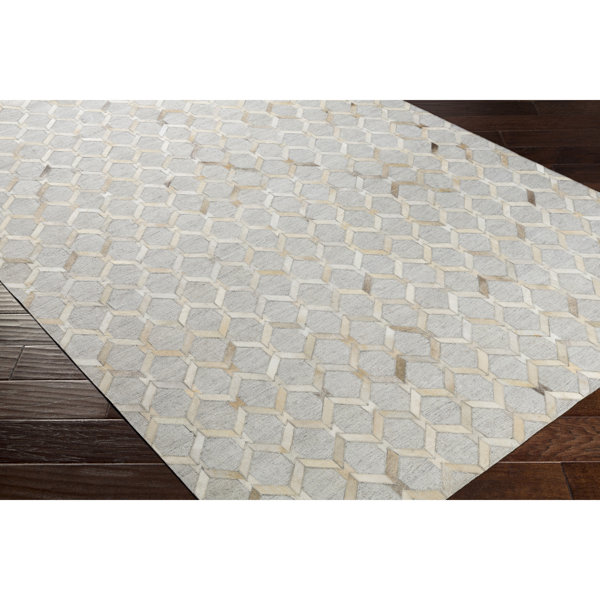 Rexburg Hand-Crafted Brown/Neutral Area Rug by Trent Austin Design