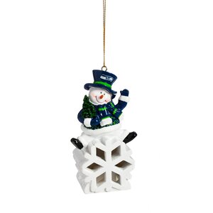 NFL Snowman LED Ornament