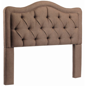 Bromberg Upholstered Panel Headboard by Darby Home Co