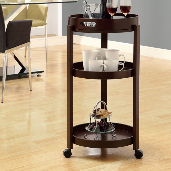 Monarch Specialties Inc. Wellington Bar Cart & Reviews Wayfair