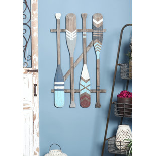 Coastal Oars Wall Decor Wayfair