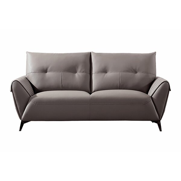 Bonparker 66 Inches Recessed Arms Loveseat By Orren Ellis