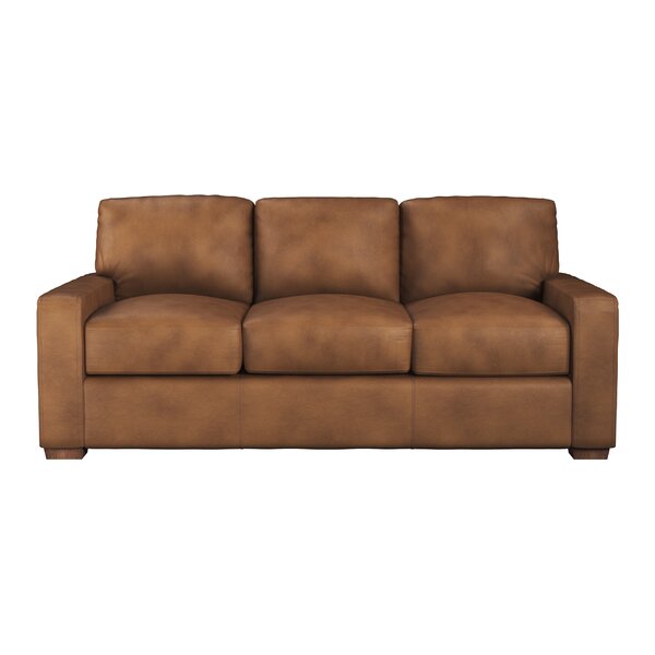 Blanca Leather Sofa Bed By Westland And Birch