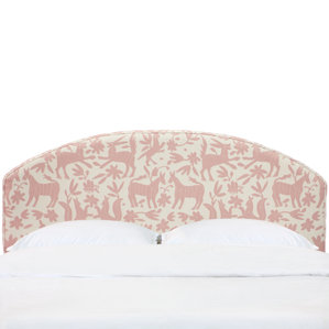 Chatelaine Curved Upholstered Panel Headboard by August Grove