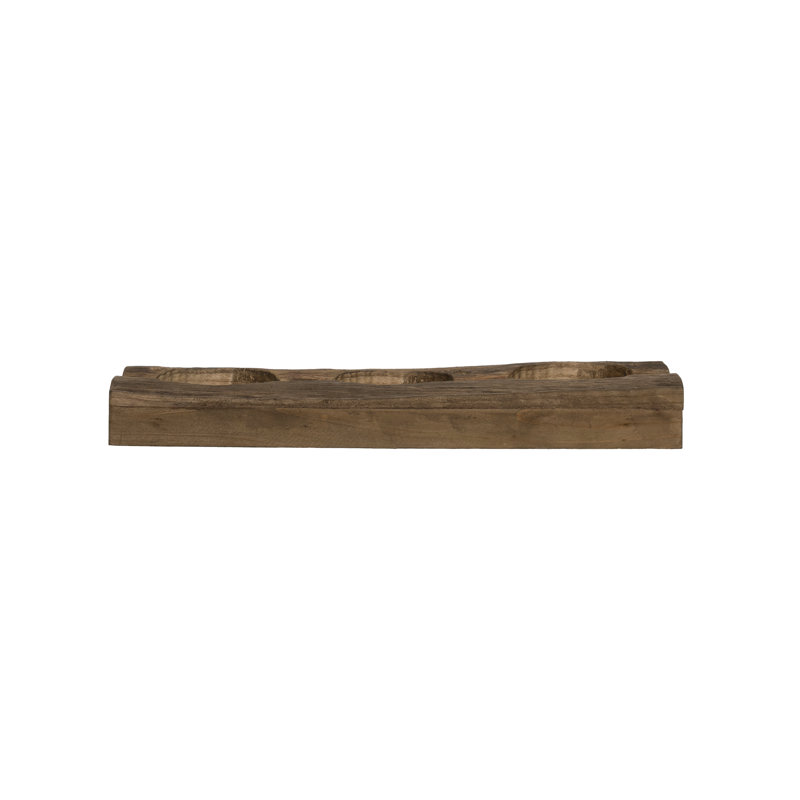 Stuckey Decorative 3 Section Wood Coffee Table Tray Joss Main